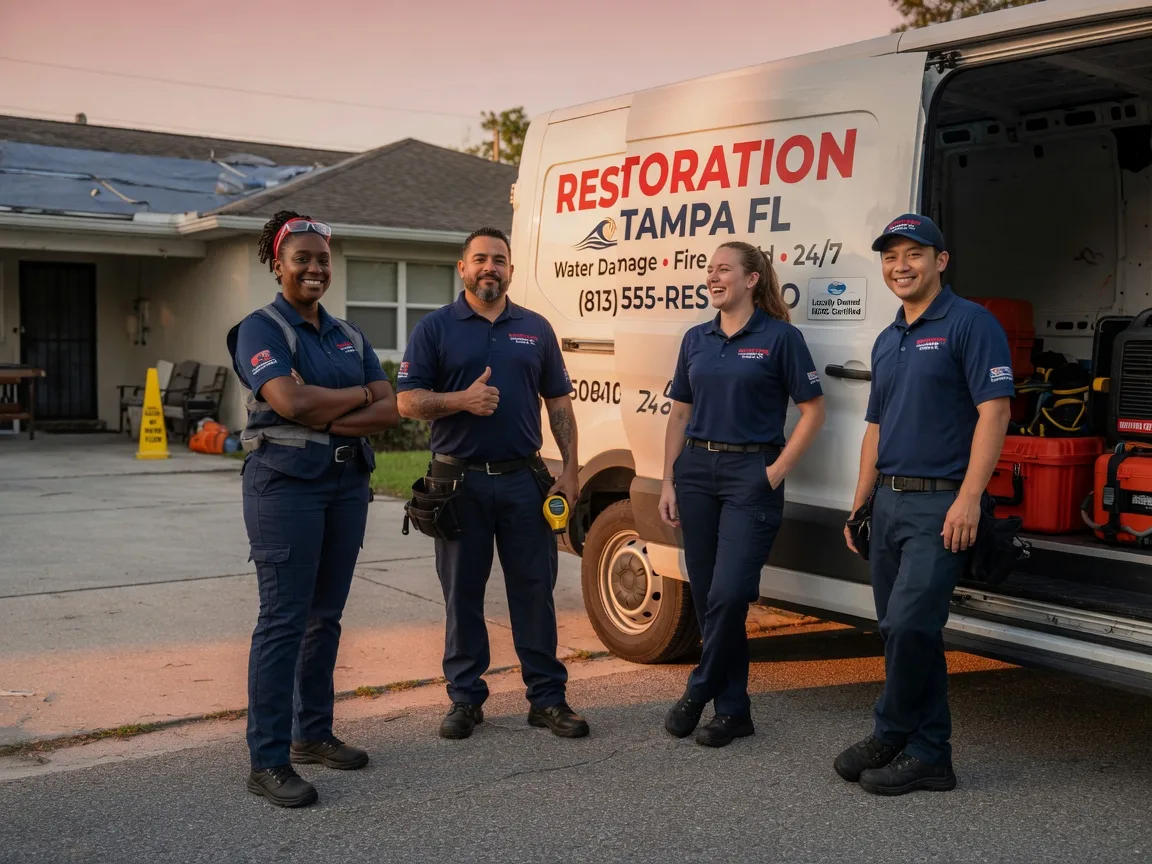 Water Damage Restoration company in Rexford, KS